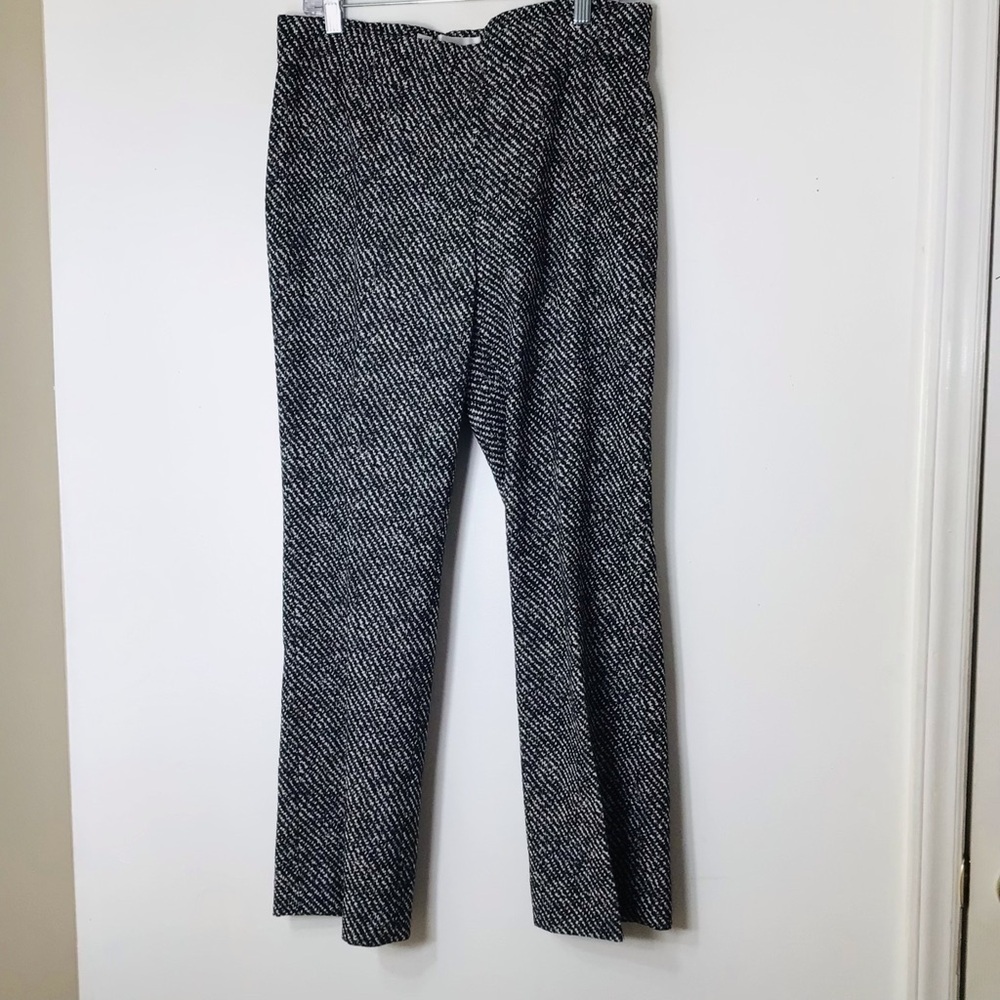 Carlisle dress pants women 12 career soft black white